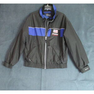Vtg Peak Performance Jacket Medium Black Vail 1999 Ski Champs GoreTex Coat USA